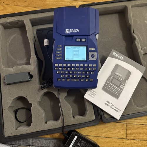 Brady bmp51 label printer - label,